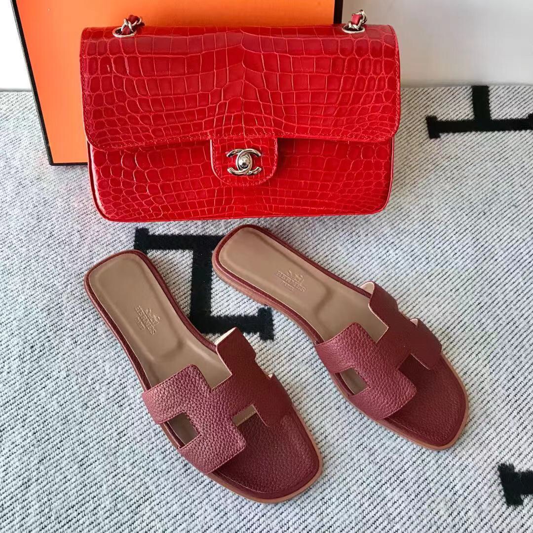 에르메스 올수공 오란 슬리퍼 샌들 토고 02